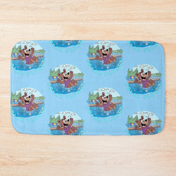 Item preview, Polar Plunge With Brown Bear designed and sold by Kate Miller Illustrator.