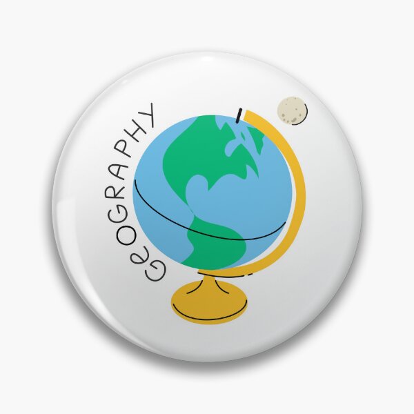 Item preview, Geography Globe Educational Earth Sticker for School Supplies designed and sold by FestivityFinds.