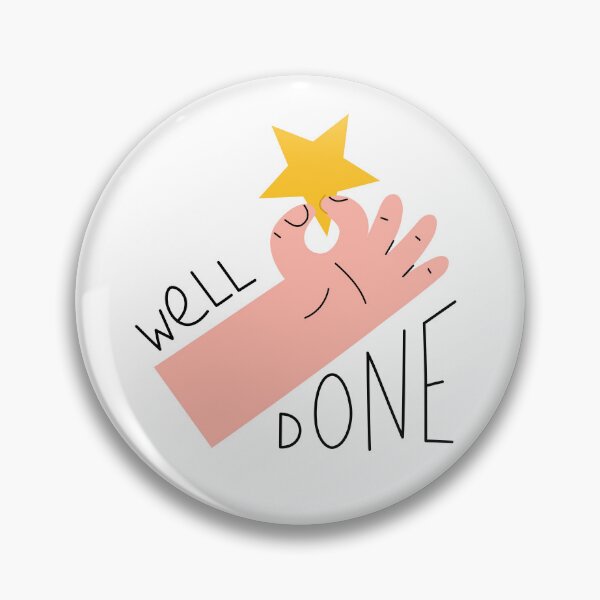 Item preview, Well Done Star Reward Sticker for Motivation and Achievement designed and sold by FestivityFinds.