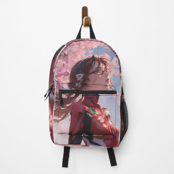 Item preview, Makinami Radiant Mari Illustrious Neon Genesis Evangelion Anime Cherry Blossom designed and sold by Williamhallano.