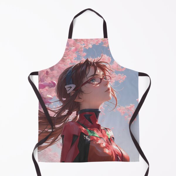 Item preview, Makinami Radiant Mari Illustrious Neon Genesis Evangelion Anime Cherry Blossom designed and sold by Williamhallano.