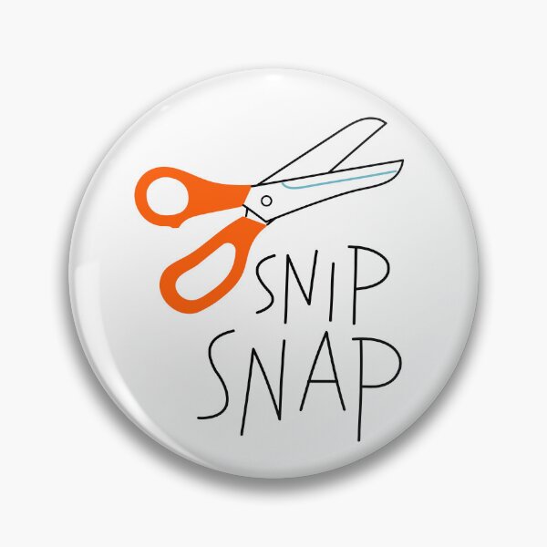 Item preview, Snip Snap Scissors Crafting Sticker for DIY and Creative Projects designed and sold by FestivityFinds.