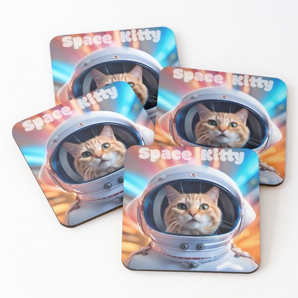 Item preview, Space Kitty designed and sold by RobkinsBrand.