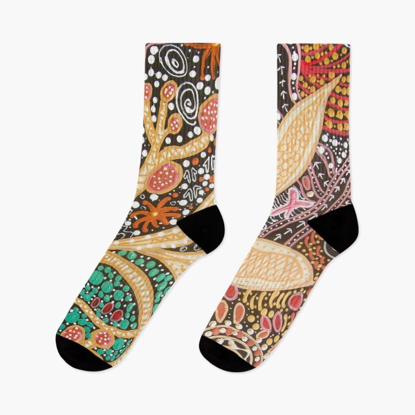 Artikelvorschau, Wüsten-Yamstraum – Ngurlu Tjukurpa entworfen und verkauft von kunjawildifeart.