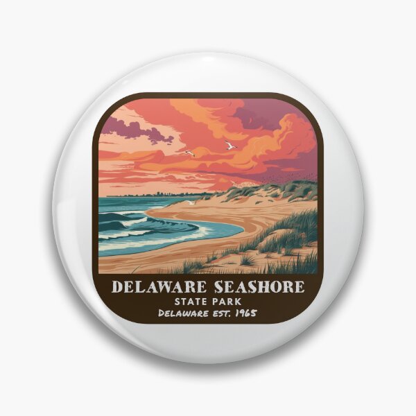Item preview, Vintage Delaware Seashore State Park (Delaware State Park) designed and sold by RabbitK.