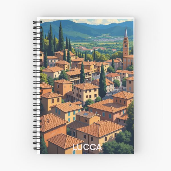 Item preview, Lucca Travel Poster, Perfect Gift for Travel Enthusiasts, Vintage Style Wall Art, Italy art for home decor, Lucca print. Sticker designed and sold by Thegalleryshop1.