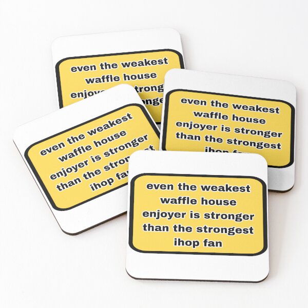 Item preview, waffle house fan sticker for my dad designed and sold by sparksble.