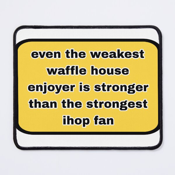 Item preview, waffle house fan sticker for my dad designed and sold by sparksble.