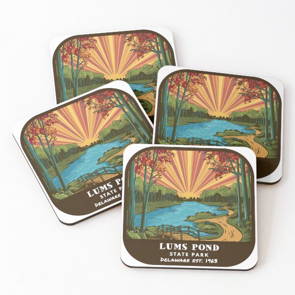 Item preview, Vintage Lums Pond State Park (Delaware State Park) designed and sold by RabbitK.
