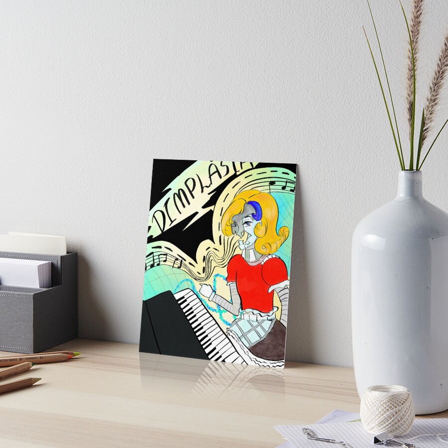 Item preview, Art Board Print designed and sold by Dimplasia.