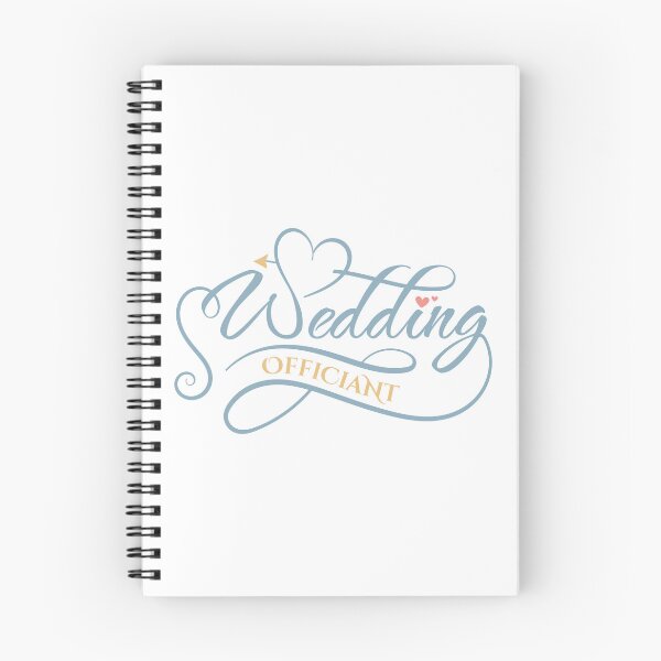 Item preview, Elegant Wedding Officiant Script | Romantic Curly Font Design designed and sold by NotaryLife.