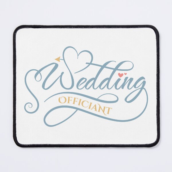 Item preview, Elegant Wedding Officiant Script | Romantic Curly Font Design designed and sold by NotaryLife.