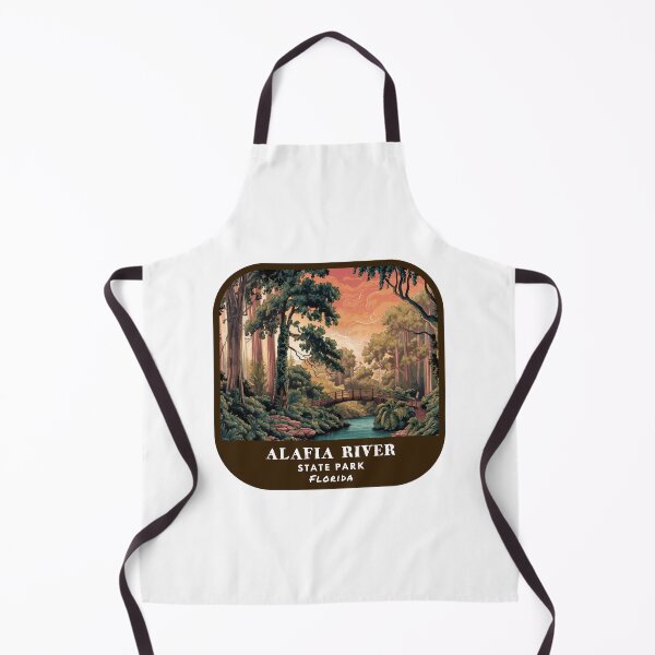 Item preview, Vintage Alafia River State Park (Florida State Park) designed and sold by RabbitK.