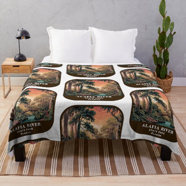 Item preview, Vintage Alafia River State Park (Florida State Park) designed and sold by RabbitK.