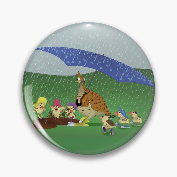 Item preview, Grouse and Chicks in the Rain designed and sold by cartoonben.