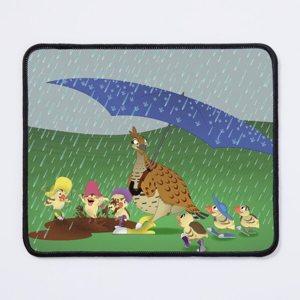 Item preview, Grouse and Chicks in the Rain designed and sold by cartoonben.