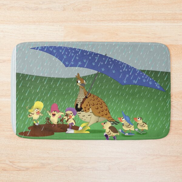 Item preview, Grouse and Chicks in the Rain designed and sold by cartoonben.