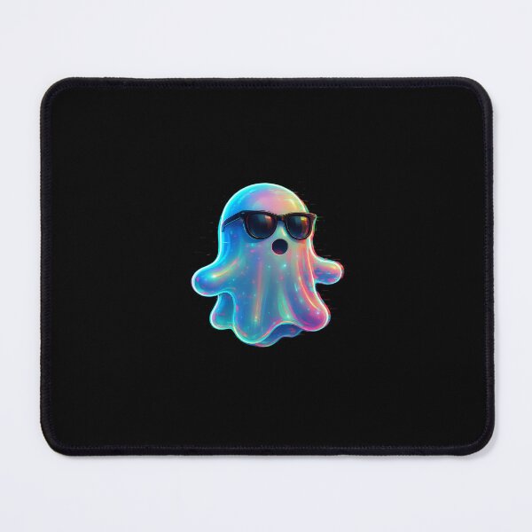 Item preview, 3D Glitched Neon Ghost Sticker Retro Vaporwave Aesthetic designed and sold by High Pixels.