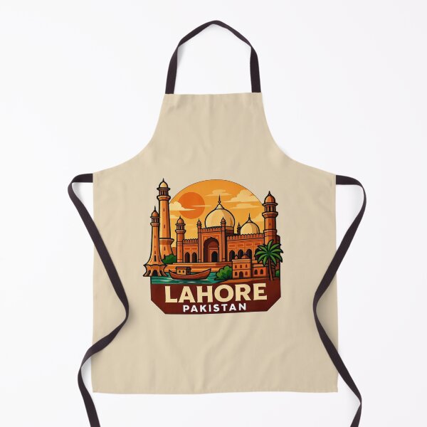 Item preview, Lahore, Pakistan - Badshahi Mosque & Minar-e-Pakistan designed and sold by Myra365Art.