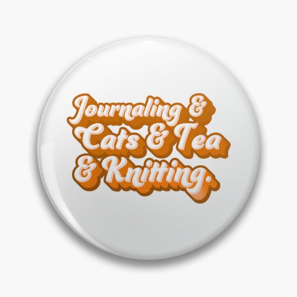 Item preview, Journaling & Cats & Tea  & Knitting designed and sold by jazzydevil.