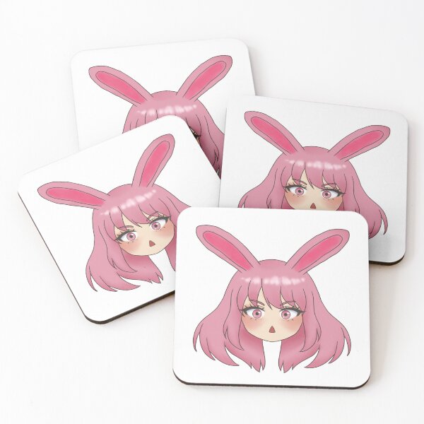 Item preview, Amazed Chibi Bunny designed and sold by KriFaiArt Shop.