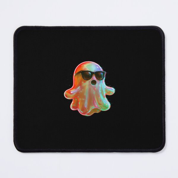 Item preview, 3D Glitched Neon Ghost Sticker Retro Vaporwave Aesthetic designed and sold by High Pixels.