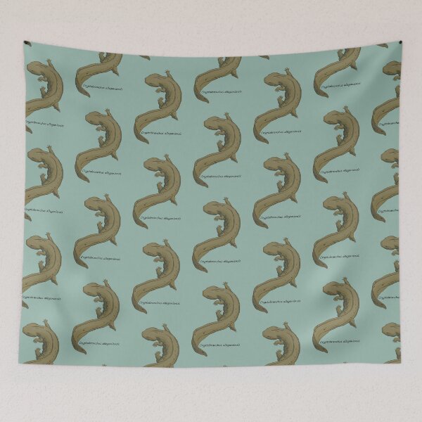 Item preview, Cryptobranchus alleganiesis designed and sold by ArtByBreah.