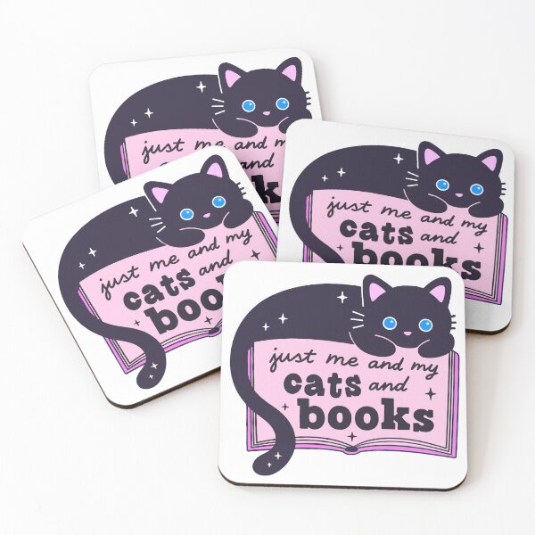 Item preview, Cats and Books  designed and sold by TinyPanic.
