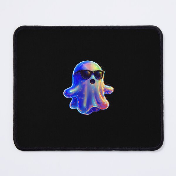 Item preview, 3D Glitched Neon Ghost Sticker Retro Vaporwave Aesthetic designed and sold by High Pixels.