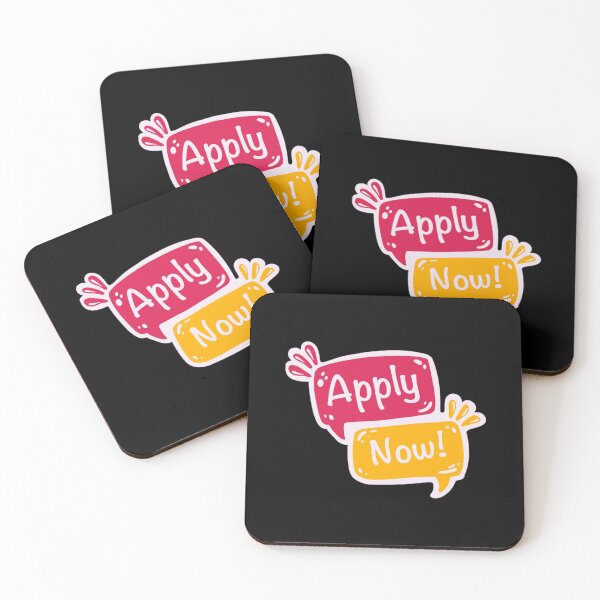Item preview, Apply Now! – Fun and Colorful Motivational Speech Bubble designed and sold by Josinta.