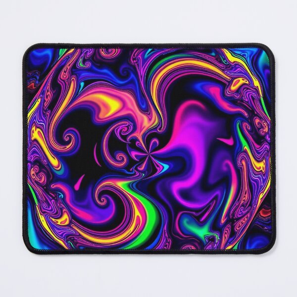 Item preview, Trippy Liquid Rainbow Flow Psychedelic Fractal designed and sold by HLPsychDesigns.