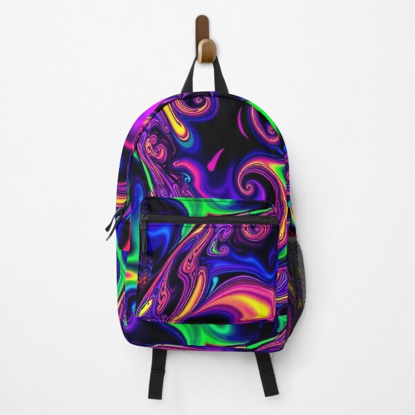 Item preview, Trippy Liquid Rainbow Flow Psychedelic Fractal designed and sold by HLPsychDesigns.
