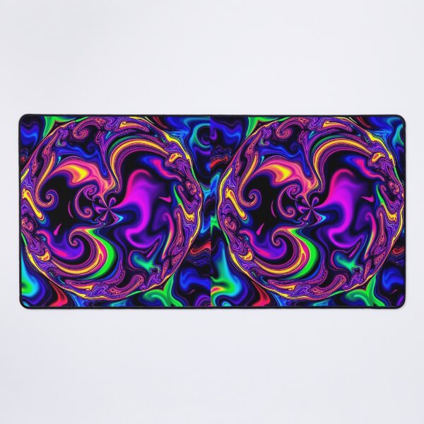 Item preview, Trippy Liquid Rainbow Flow Psychedelic Fractal designed and sold by HLPsychDesigns.