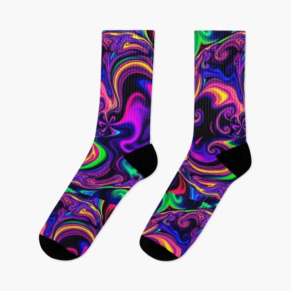 Item preview, Trippy Liquid Rainbow Flow Psychedelic Fractal designed and sold by HLPsychDesigns.