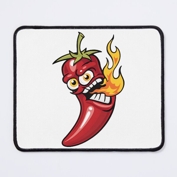 Item preview, Flaming Hot Chili Pepper designed and sold by NickTaroDesign.