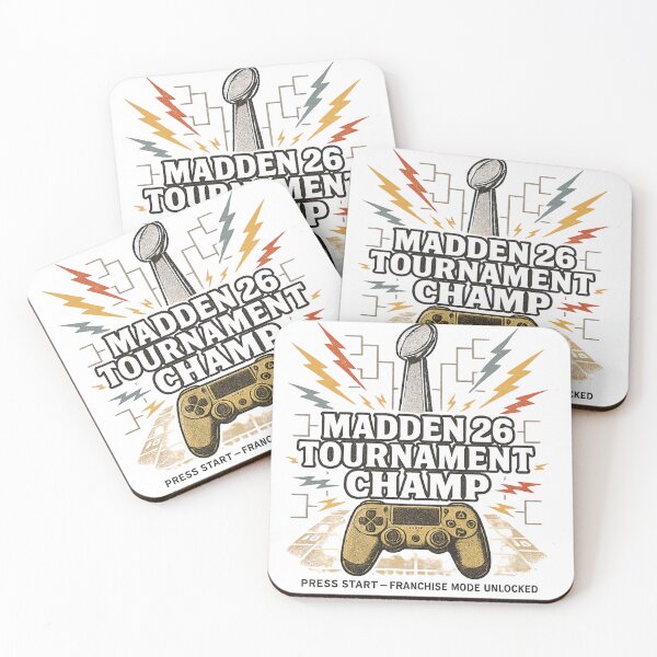 Item preview, Madden 26 Tournament Champ Vintage Gamer Tee designed and sold by CoachEkong.