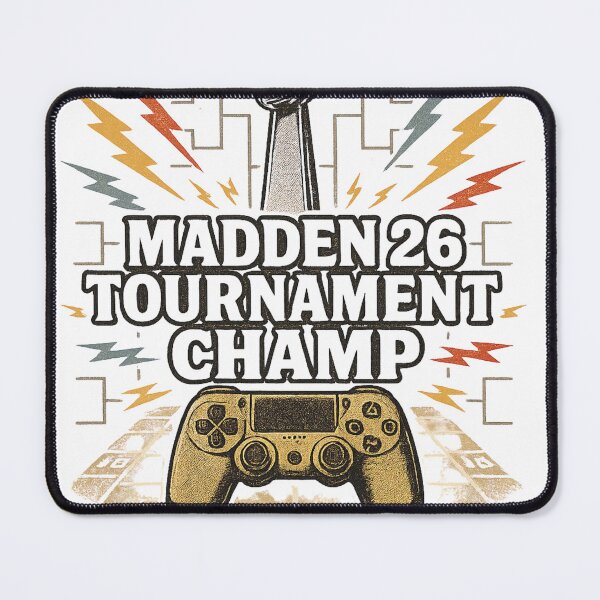 Item preview, Madden 26 Tournament Champ Vintage Gamer Tee designed and sold by CoachEkong.
