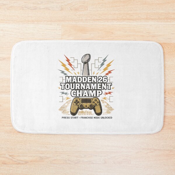 Item preview, Madden 26 Tournament Champ Vintage Gamer Tee designed and sold by CoachEkong.