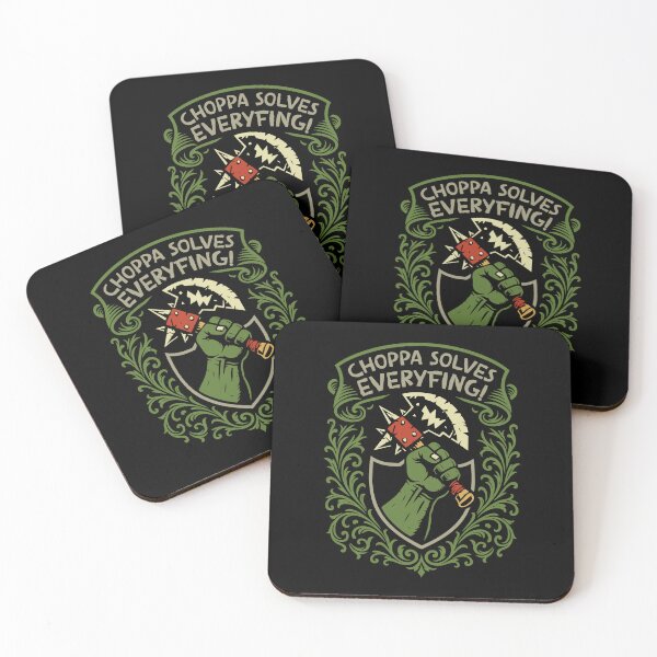 Item preview, Choppa Solves Everything Funny Wargaming designed and sold by pixeptional.