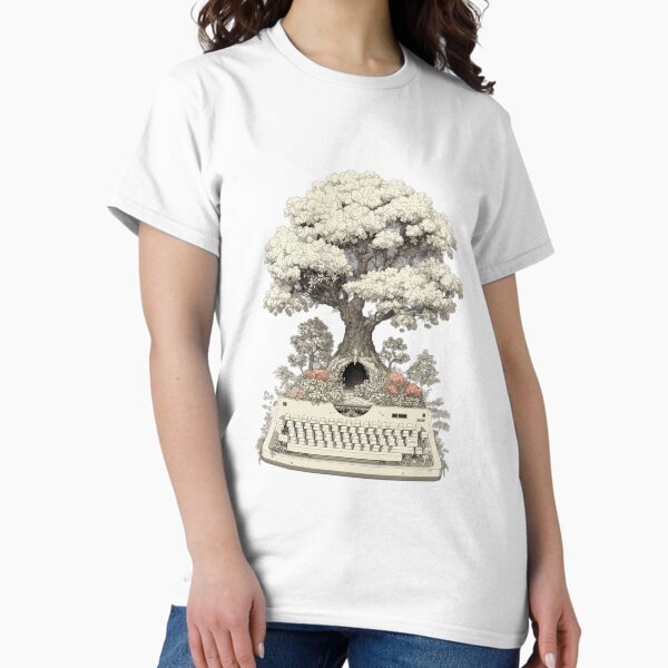 Item preview, “Words Come Naturally” – Typewriter Tree of Imagination designed and sold by RottingDreams.