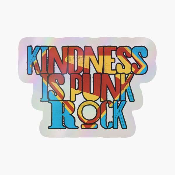 Item preview, Kindness is Punk Rock designed and sold by STARLIGHTSHOPS.