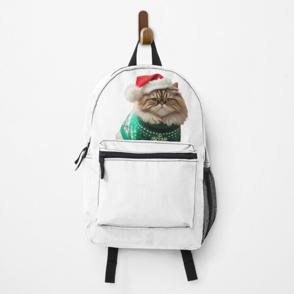 Artikelvorschau, Aquarell Weihnachtskatze – Künstlerisches Weihnachtsgeschenk entworfen und verkauft von cats-dogs1.