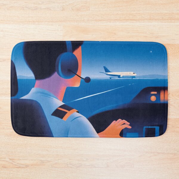 Item preview, Pilot in night flight designed and sold by Mauswohn.