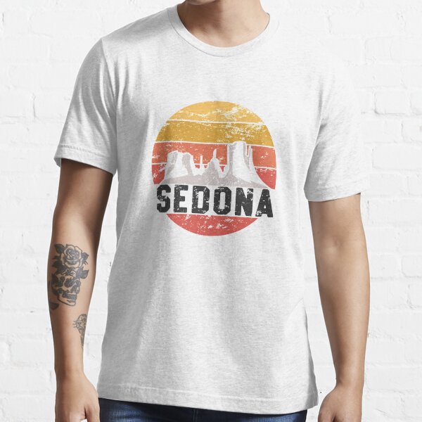 Retro Sedona Arizona Shirt - Family Vacation Red Rocks Gift Essential T-Shirt