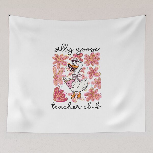 Item preview, Silly Goose Teacher Club, Funny Teacher designed and sold by vintagearttee.