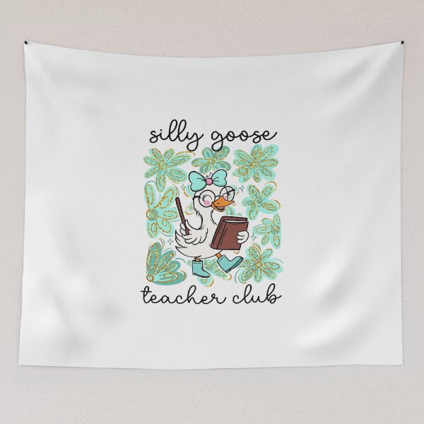 Item preview, Silly Goose Teacher Club, Funny Teacher, Teacher Life designed and sold by vintagearttee.