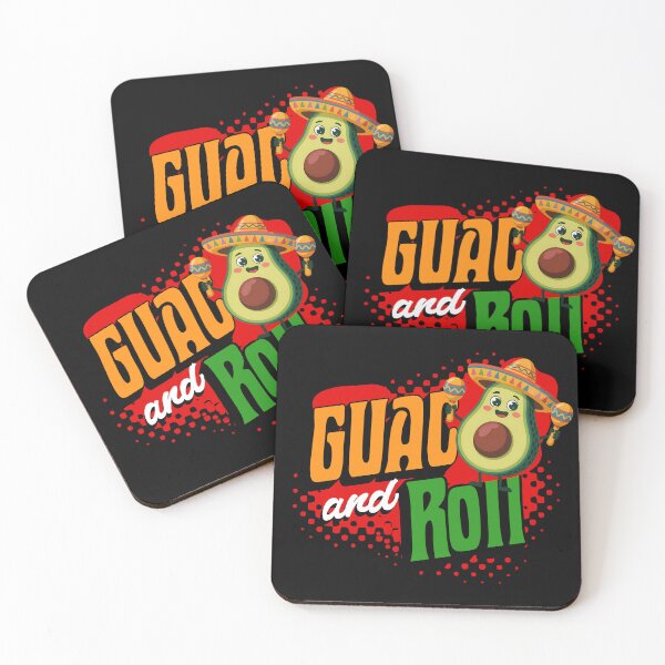 Item preview, uac and Roll, Funny Musical Avocado Design designed and sold by Bliss Find And Design.