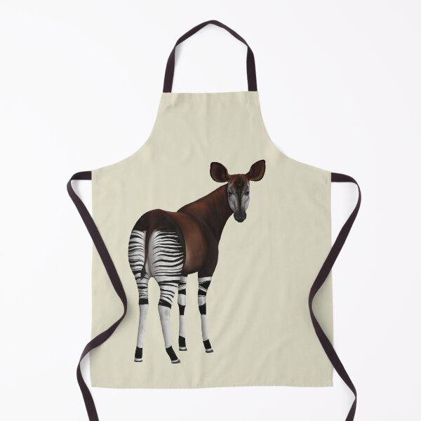 Item preview, Curious Creature of the Congo Okapi illustration designed and sold by ArtByBreah.