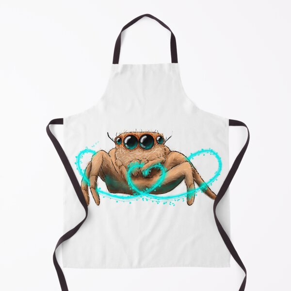 Item preview, "Tiny Spark of Love" – Jumping Spider Art Print designed and sold by Scarl3ttlov3.