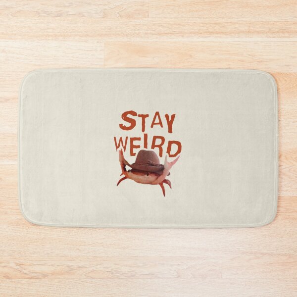 Item preview, stay weird crab statement shirt weird core weird girls designed and sold by Kyna Arts.